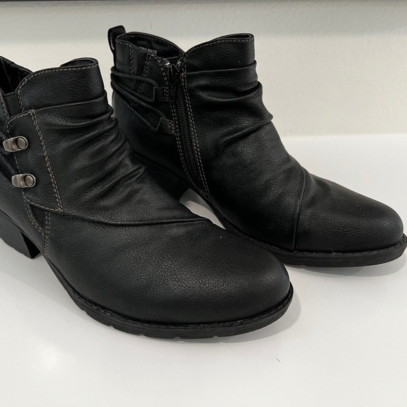 Earth Origins Shoes - Earth Origins 8 Anika Ankle Bootie Black Comfy goth